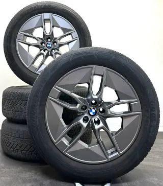 Original BMW iX xDrive45 20Zoll Felgen 5A02653 Winterreifen 255 60R20 TOP - Bild 1