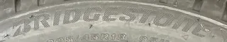 2xWinterreifen 225 45 R18 95H Bridgestone Blizzak LM001 RFT DOT25 - Bild 2