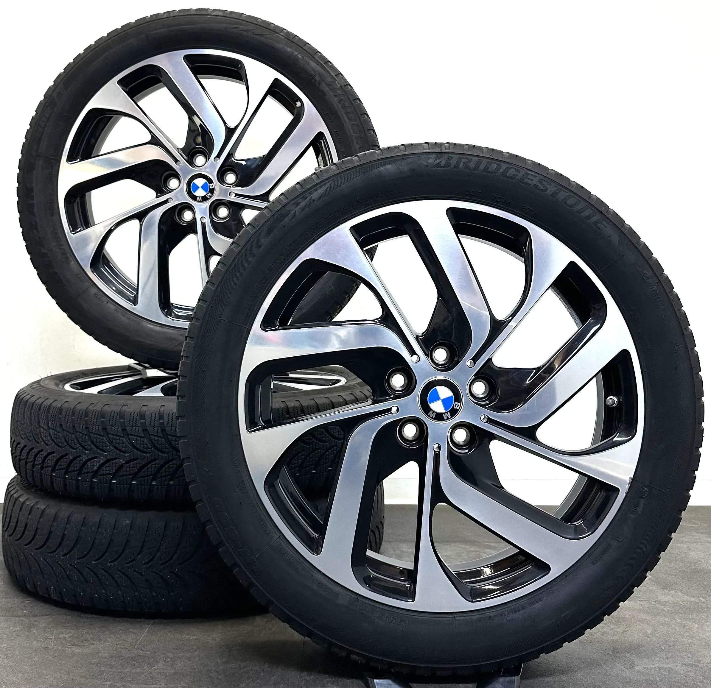 Original BMW i3 I01 19Zoll Felgen 6858694 Winterreifen 155 70R19 - Bild 1