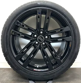 Audi A8 S8 4N0 F8 20Zoll Felgen Schwarz Glanz Sommerreifen 265 40 R20 104Y NEU - Bild 3