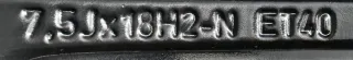 Original Mercedes W206 S206 18Zoll Felgen A2064014900 Winterräder 225 45R18 - Bild 9