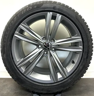 Original VW Arteon 18Zoll Sebring Felgen 3G8601025N Winterreifen 245 45R18 96V - Bild 5