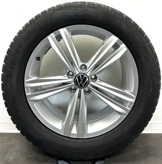 Original VW Tiguan AD1 Allspace 18Zoll 5NA601025M Felgen Winterreifen 235 55R18 - Bild 2