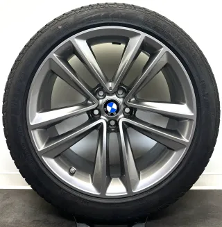 Original BMW 7er G11 6er G32 19Zoll Felgen 6863114  Winterreifen 245 45R19 - Bild 3