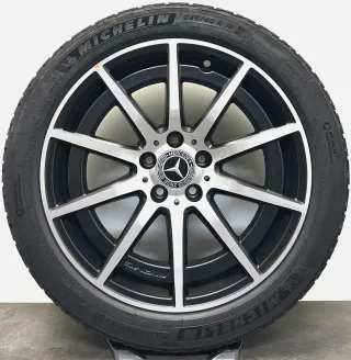 Original Mercedes A45 CLA45 18Zoll AMG Felgen A1774012100 Winterreifen 245 40R18 - Bild 5