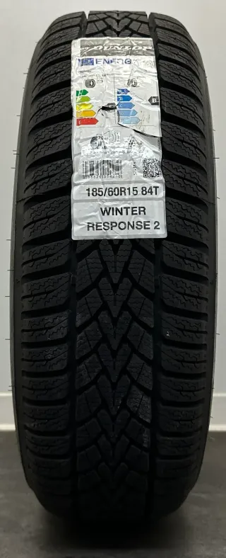 1x Winterreifen 185 60 R15 84T Dunlop Winter Response 2 DOT22 NEU - Bild 1