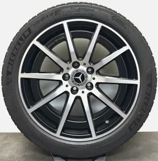 Original Mercedes A45 CLA45 18Zoll AMG Felgen A1774012100 Winterreifen 245 40R18 - Bild 2
