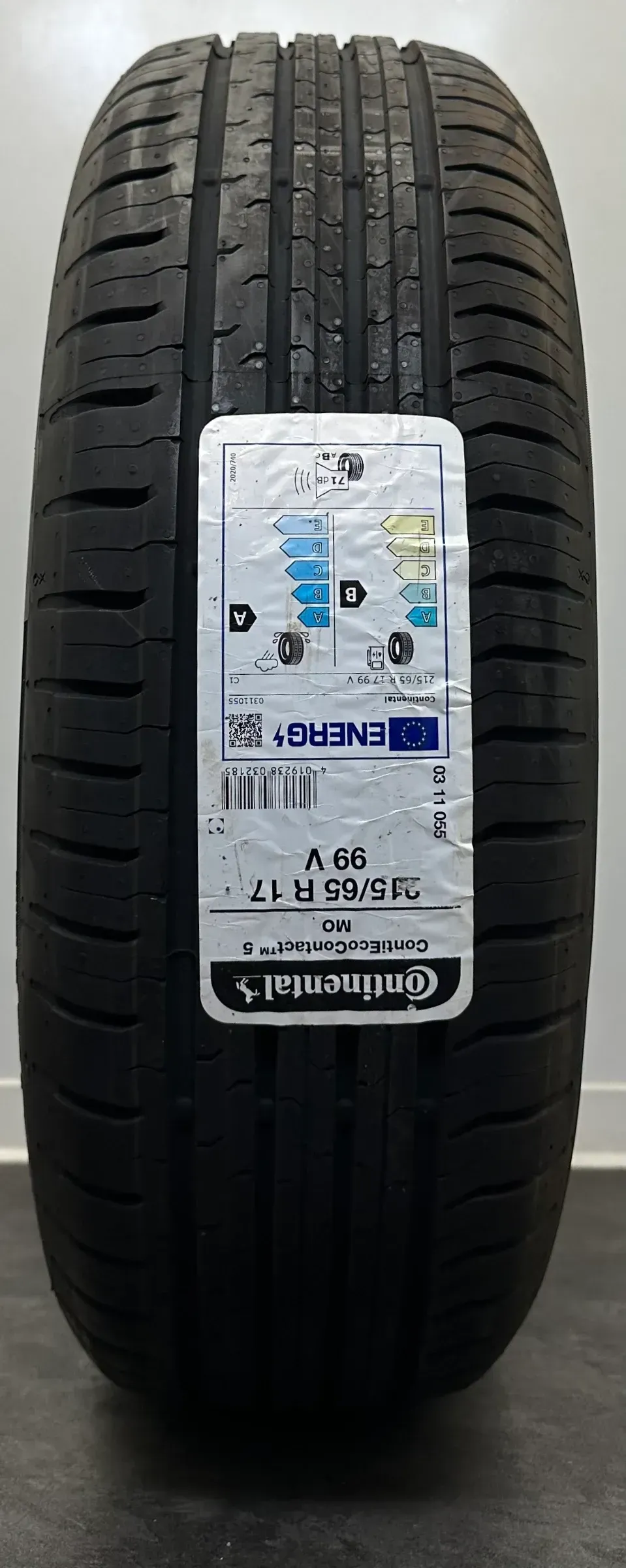 1x Sommerreifen 215 65 R17 99V Continental Eco Contact 5 MO DOT21 - Bild 1