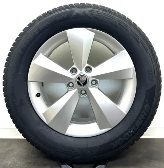 Original Skoda Kodiaq 17Zoll Felgen 565601025J Winterreifen 215 65 R17 99H - Bild 4