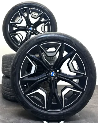 Original BMW iX xDrive60 22Zoll Felgen M1023 5A02658 Sommerreifen 275 40 R22 107 - Bild 1