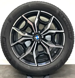 Original BMW X4 G02 M40d 19 Zoll M887 Felgen 7916263 Winterreifen 245 50R19 - Bild 5