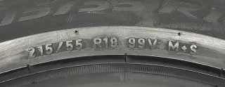 2x Winterreifen 215 55 R18 99V Pirelli Sottozero 3 MO XL NEU - Bild 5