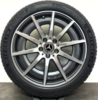 Original Mercedes C Klasse W206 43 AMG 18Zoll Felgen A2064012100 Winterreifen - Bild 4