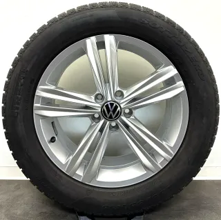 Original VW Tiguan AD1 Allspace 18Zoll 5NA601025M Sebring Felgen Winterreifen - Bild 3
