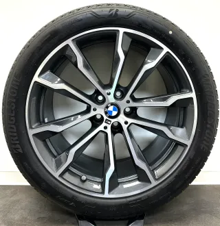 Original BMW X4 G02 M40d 20Zoll M699 Felgen 8010268 8010269 Sommerreifen - Bild 2