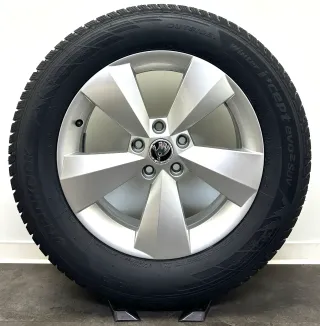 Original Skoda Kodiaq 17Zoll Felgen 565601025J Winterreifen 215 65 R17 99H - Bild 5
