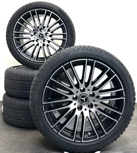 Background image for Original Mercedes W206 S206 18Zoll Felgen A2064014900 Winterräder 225 45R18