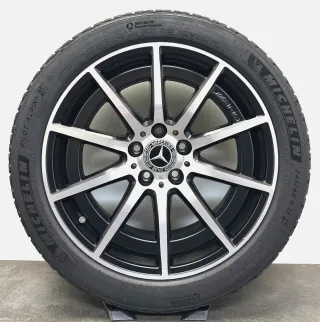 Original Mercedes A45 CLA45 18Zoll AMG Felgen A1774012100 Winterreifen 245 40R18 - Bild 5