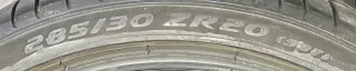 2x Sommerreifen 285 30 R20 99Y Pirelli P Zero PZ4 DOT22 5mm - Bild 5