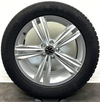 Original VW Tiguan 18Zoll Felgen Sebring Winterreifen 235 55 R18 100H - Bild 3