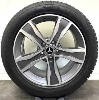 Original Mercedes C-Klasse Coupe C205 17Zoll Felgen Winterreifen 225 50 R17 TOP - Bild 4