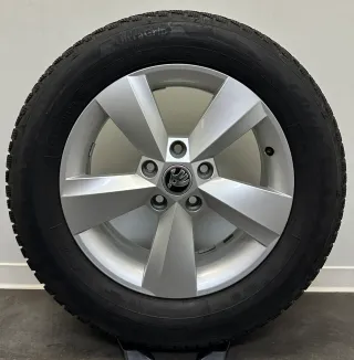 Original Skoda Karoq 16Zoll Felgen 57A601025 Winterreifen 215 60 R16 99H - Bild 4