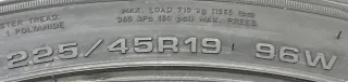 2x Sommerreifen 225 45 R19 96W Goodyear Eagle F1 * RFT DOT19 - Bild 6