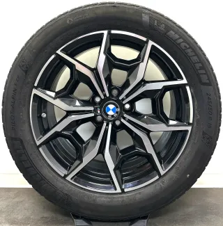 Original BMW X3 G01 M40d 19 Zoll M887 Felgen 7916263 Winterreifen 245 50R19 - Bild 2