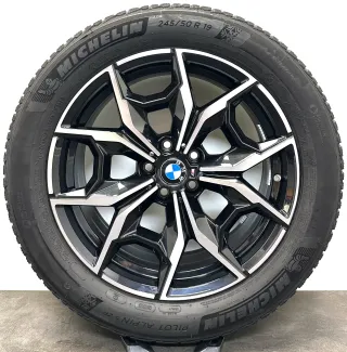 Original BMW X4 G02 M40d 19 Zoll M887 Felgen 7916263 Winterreifen 245 50R19 - Bild 4