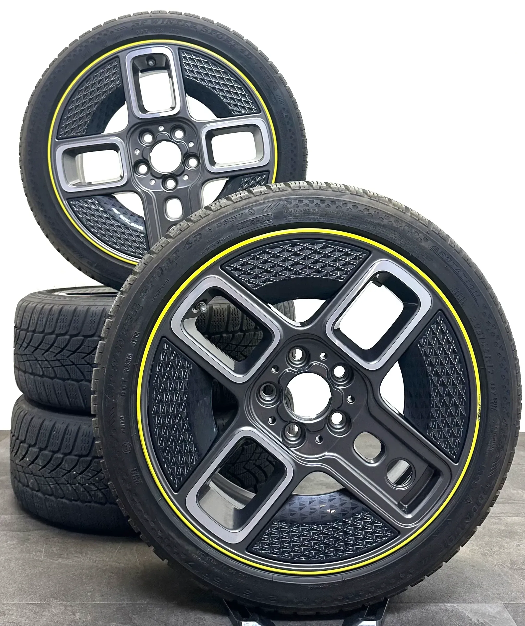 Original Mini F55 F56 F57 17Zoll Felgen 6889171 Winterreifen 205 45R17 - Bild 1