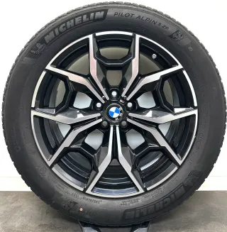 Original BMW X3 G01 M40d 19 Zoll M887 Felgen 7916263 Winterreifen 245 50R19 - Bild 4