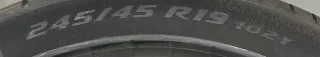2x Sommerreifen 245 45 R19 102Y Pirelli P-Zero PZ4 DOT23 6mm - Bild 5