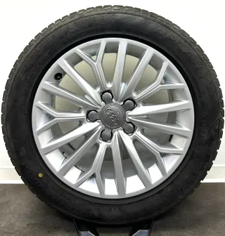 Original Audi A3 8V 16Zoll Felgen 8V0601025BA Winterreifen 205 55 R16 91H - Bild 2