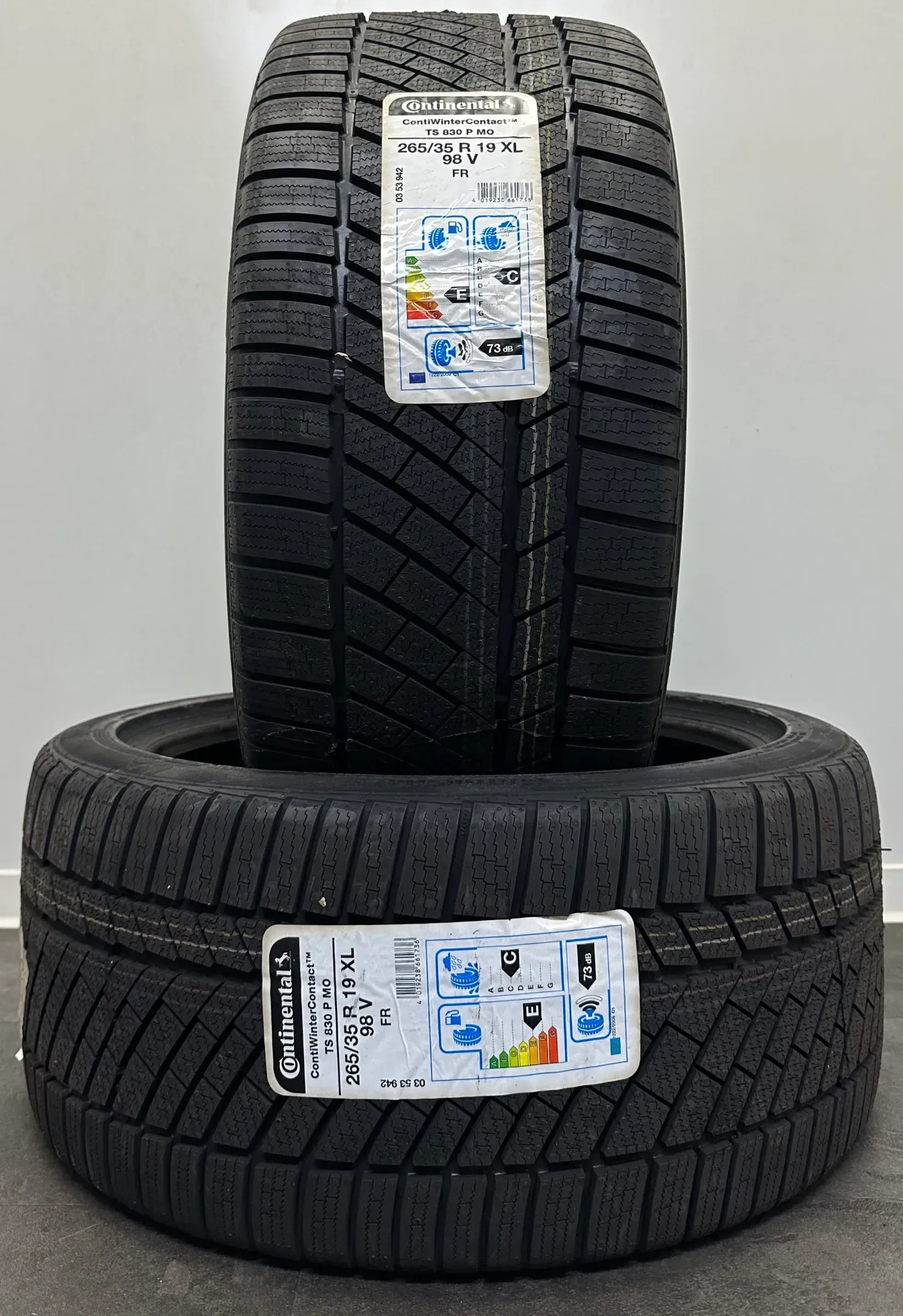 2x Winterreifen 265 35 R19 98V Continental Winter Contact TS830P - Bild 1