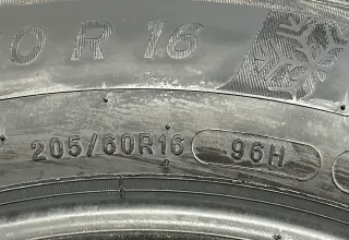 2x Winterreifen 205 60 R16 96H Michelin Alpin 6 DOT22 NEU - Bild 4