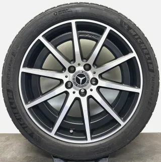 Original Mercedes A45 CLA45 18Zoll AMG Felgen A1774012100 Winterreifen 245 40R18 - Bild 4