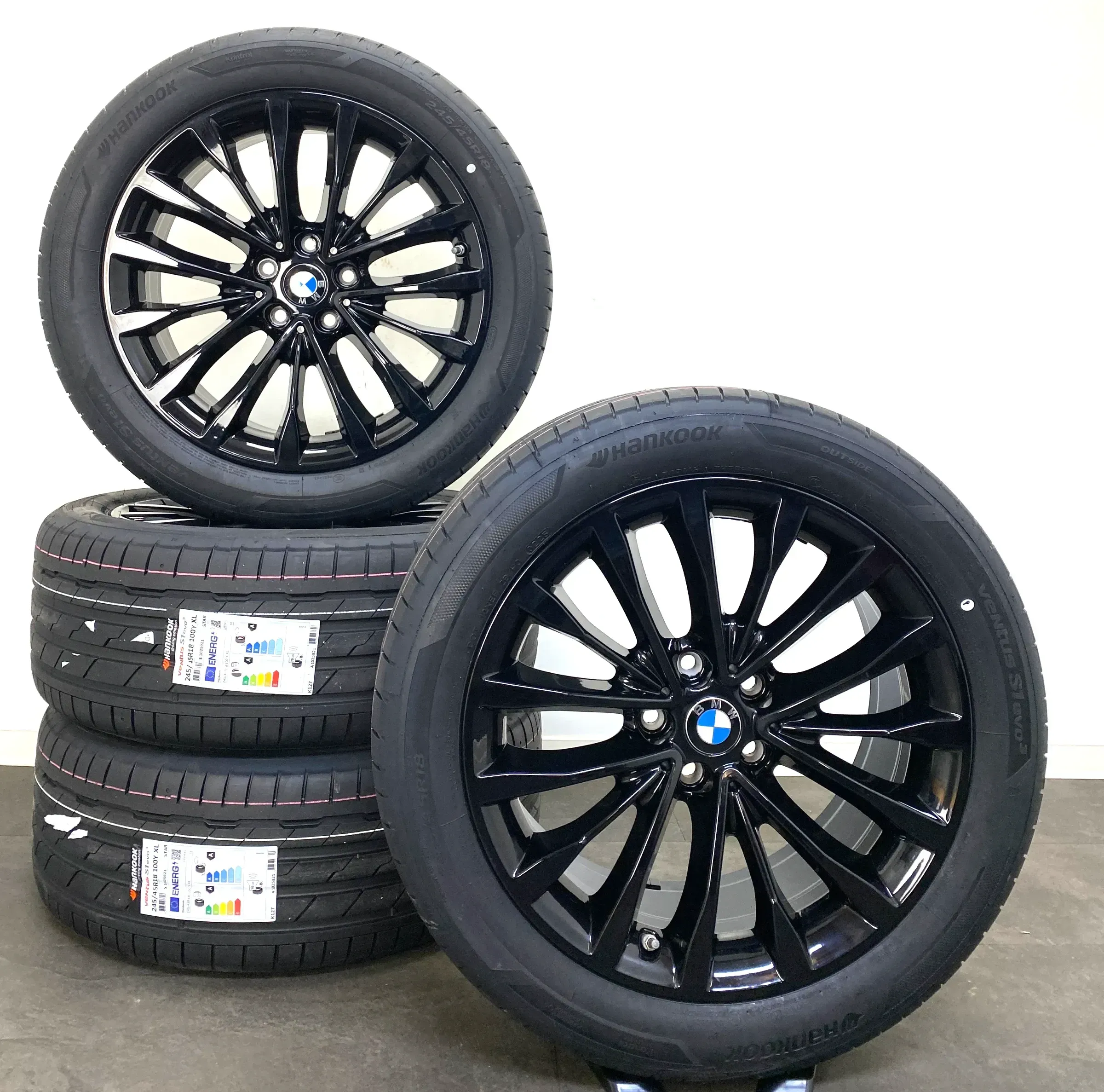 Original BMW 5er G30 G31 18Zoll Felgen 6863418 Sommerreifen 245 45R18 100Y NEU - Bild 1