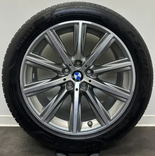Original BMW 5er G30 G31 18Zoll Felgen 6874441 Sommerreifen 245 45R18 100Y - Bild 5
