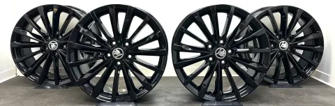 Background image for Original Skoda Kodiaq 18Zoll Felgen Alufelgen 565601025L Schwarz Glanz NEU