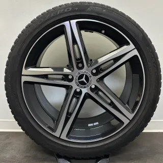 Original Mercedes CLA Shooting Brake X118 Felgen 18Zoll A1774010700 Winterreifen 225 45R18 - Bild 2