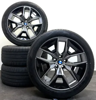 Original BMW G60 520d xDrive 19Zoll 5A324D8 Felgen Sommerreifen 245 45R19 102Y - Bild 1