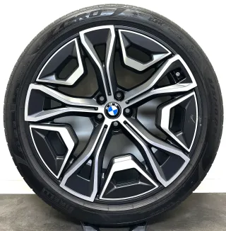 Original BMW iX xDrive45 22Zoll Felgen 5A02658 Sommerreifen 275 40R22 TOP - Bild 2