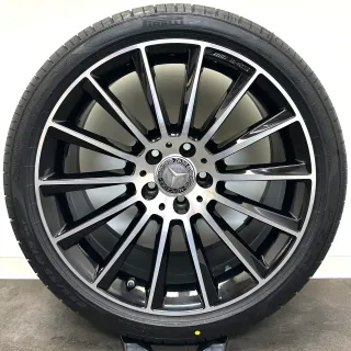 Original Mercedes C43 AMG T-Model S205 19Zoll Felgen A2054015400 A2054016600 Sommerreifen NEU - Bild 4