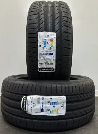 2x Sommerreifen 245 40 R18 97Y Continental Sport Contact 5 MO DOT22 NEU - Bild 1