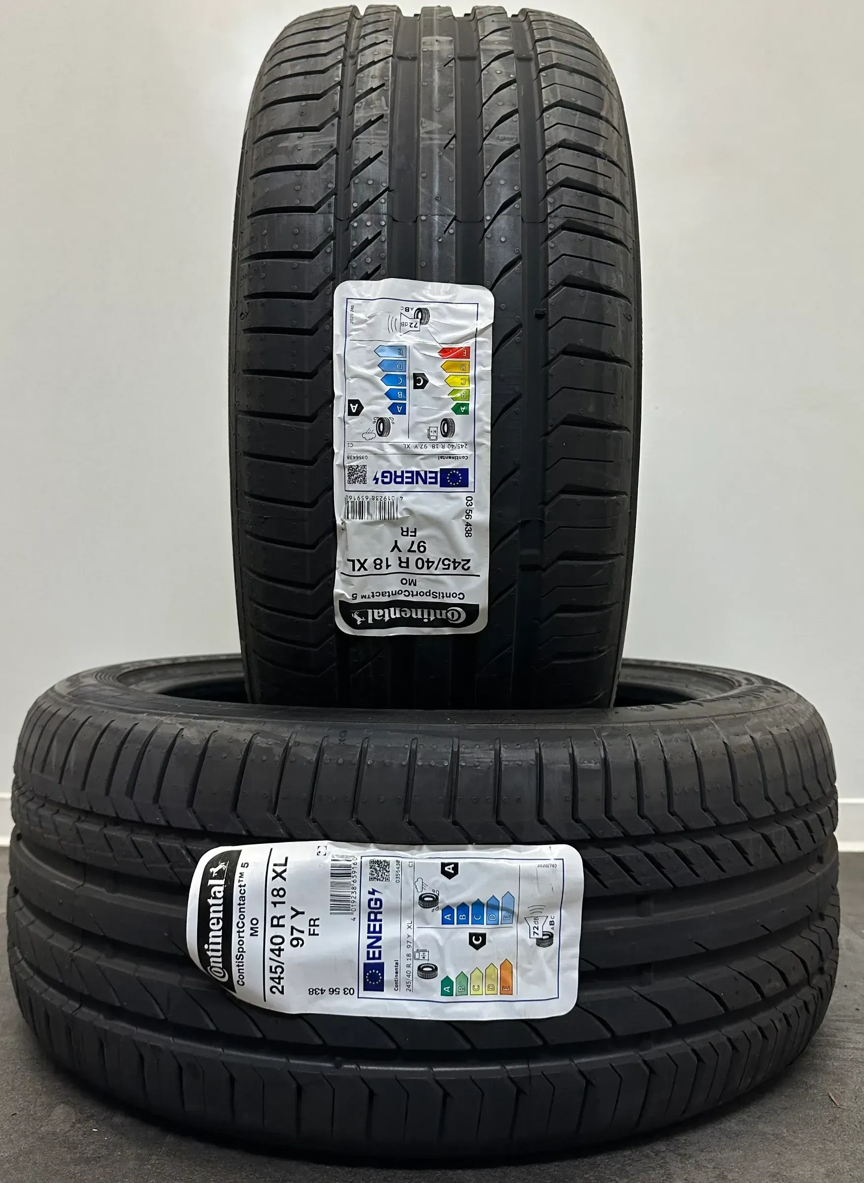 2x Sommerreifen 245 40 R18 97Y Continental Sport Contact 5 MO DOT22 NEU - Bild 1
